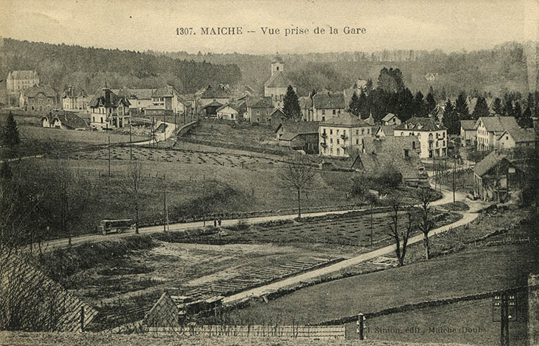 forge et fonderie Louvet, atelier de pierres pour l'horlogerie Sandoz puis fromagerie de la Société coopérative de Fromagerie de Maîche