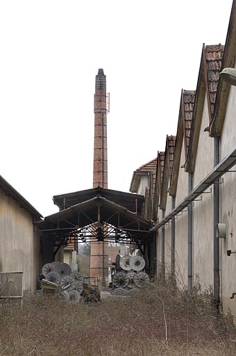 filature et tissage de coton Les Héritiers de Georges Perrin, actuellement tissage HGP - GAT (Héritiers de Georges Perrin - Groupe Alain Thirion)