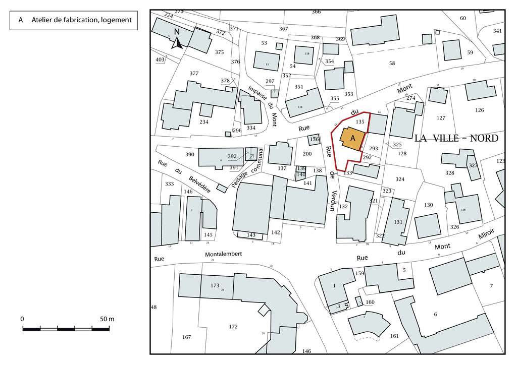 maison et atelier d'horlogerie Janin puis Guinard