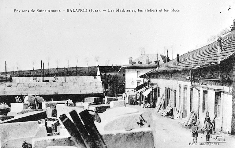 moulin à blé, puis usine de taille de matériaux de construction dite marbrerie Yelmini Artaud