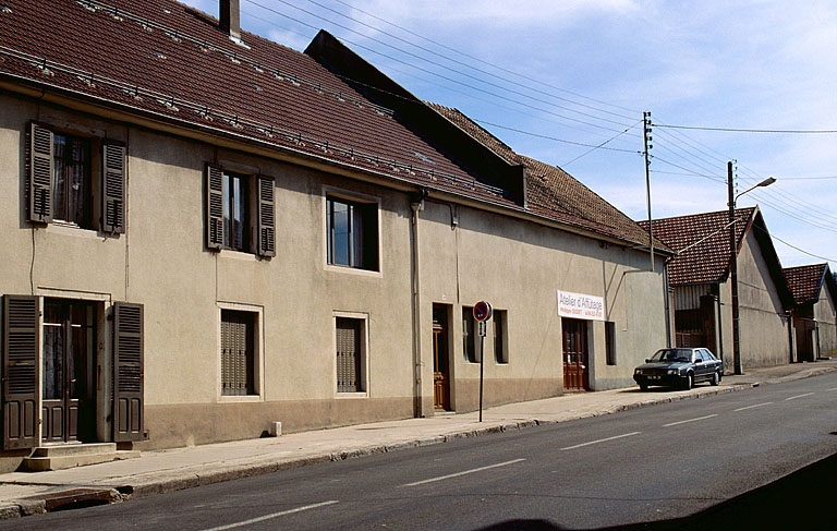 maison, usine de meubles des Etablissements Avallet
