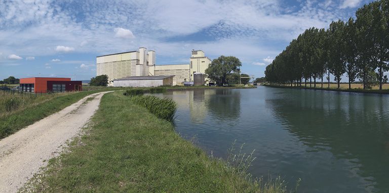 port de Bretenière ; gare d'eau (canal de Bourgogne)