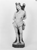statue (petite nature) : saint Sébastien