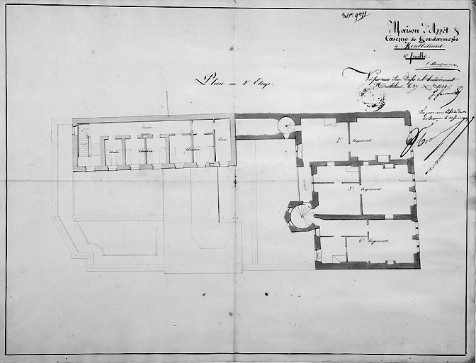 hôtel de l'Intendance, prison