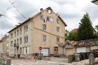 immeuble, atelier de galvanoplastie Haenni, usine d'horlogerie (usine de montres) Froidevaux Frères