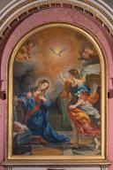 tableau d'autel : l'Annonciation