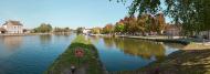 port ; halte nautique de Saint-Léger-sur-Dheune (canal du Centre)