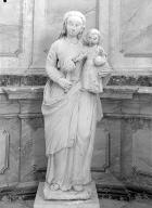 statue : Vierge à l'Enfant