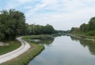 gare d'eau ; port de Flogny-la-Chapelle (canal de Bourgogne)