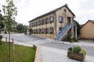 usine d'horlogerie Marchand, puis Rigoulot, puis école primaire, actuellement salle des fêtes