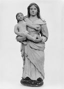 statue (petite nature) : Vierge à l'Enfant
