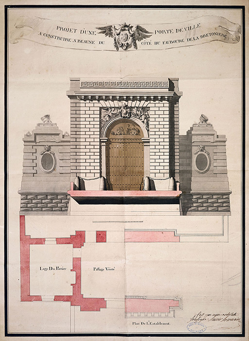 porte de ville dite porte Bretonnière