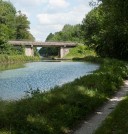 pont ferroviaire isolé (canal de Bourgogne)