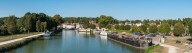 port de Tanlay ; gare d'eau (canal de Bourgogne)