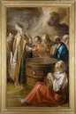 tableau : le miracle de saint Théodule