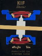 deux maquettes d'amortisseurs de chocs pour montre (Incabloc et Flector)