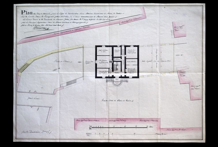 hôtel de ville, groupe scolaire, école professionnelle, tribunal, musée