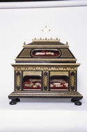 châsse des reliques de saint Pie et châsse des reliques des saints Aurèle, Amable, Prosper, des saintes Bénédicte et Célestine