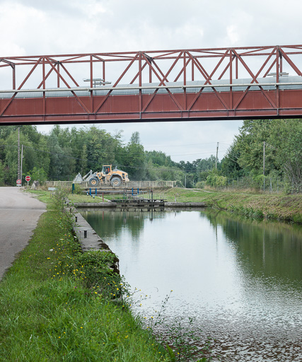 site de l'écluse 21 du versant Seine, dite de Picampoix (canal du Nivernais)