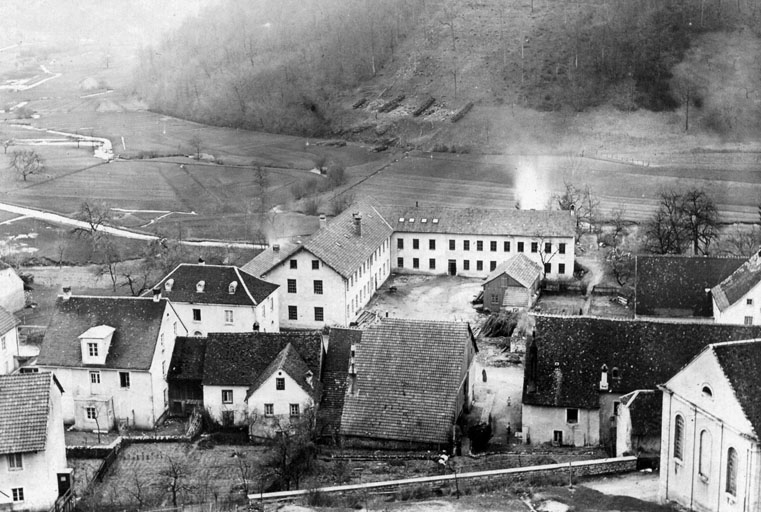 usine de petite métallurgie et de construction mécanique Jeanperrin Frères, actuellement entrepôt commercial
