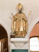 statue (petite nature) : saint Eloi