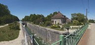 site de l'écluse 62 du versant Saône, dite de Petit Ouges (canal de Bourgogne)
