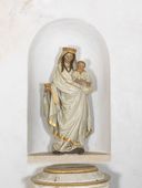 statue (petite nature) : Vierge à l'Enfant