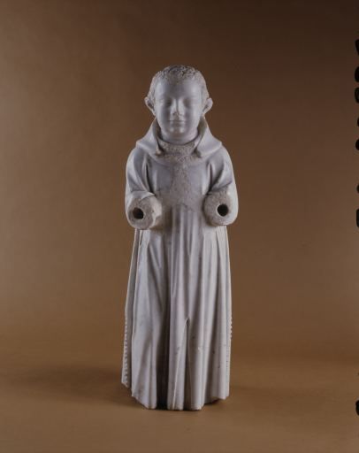 statue (gisant) : saint Philibert