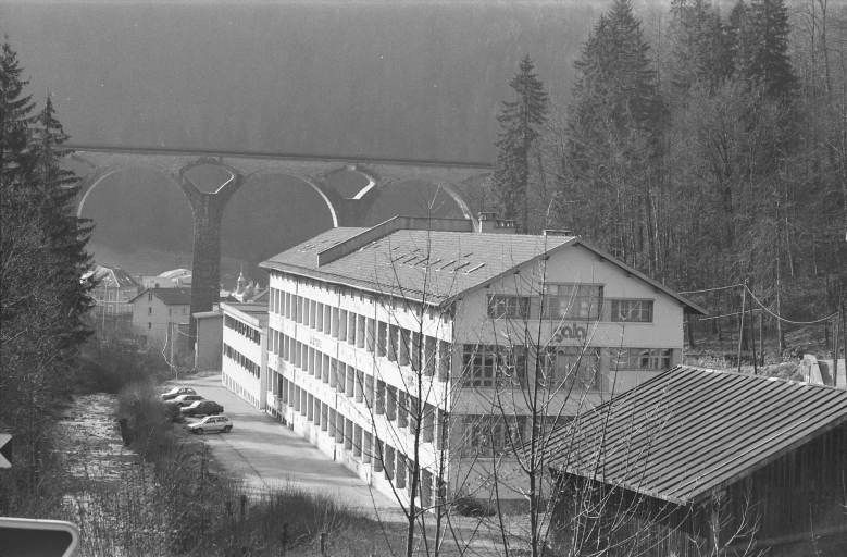 usine d'horlogerie Odo, puis usine de lunetterie Lux de Morez