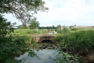 ponceau, pont de la Barre de Jouvençon (la Seille canalisée)