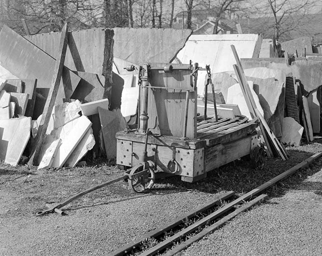 moulin à blé dit moulin Febvre, usine de taille de matériaux de construction dite marbrerie Célard