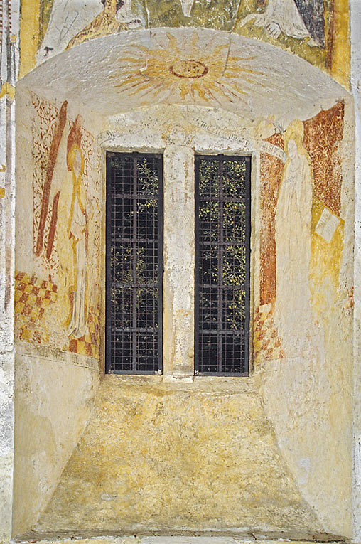 peinture murale : Annonciation