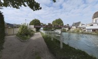 passerelle (canal de Bourgogne)
