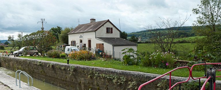 site de l'écluse 56 du versant Yonne, dite de Venarey 3ème (canal de Bourgogne)