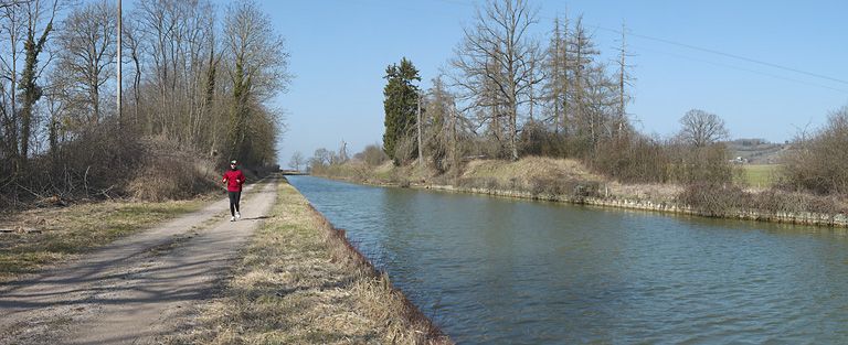 partie de voie navigable, dite tranchée du Saucy (canal de Bourgogne)