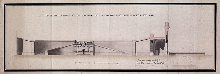 porte de ville dite porte Bretonnière