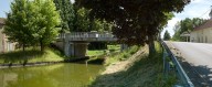 pont routier isolé de Palinges (canal du Centre)