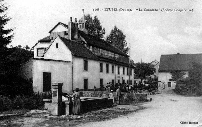 usine de quincaillerie Japy Frères et Cie, puis magasin coopératif la Concorde