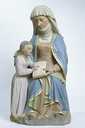 groupe sculpté : l'Education de la Vierge