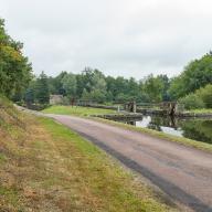 site de l'écluse 12 du versant Seine, dite du Pré du Doyen (canal du Nivernais)