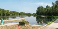 site de l'écluse 76, dite de la cour Barrée ou de Belle-Ombre (canal du Nivernais)