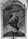 tableau et son cadre : Vierge de l'Immaculée Conception