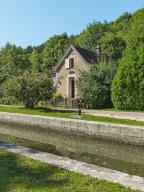 site de l'écluse 43 du versant Seine, dite de Cuncy (canal du Nivernais)