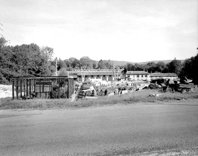 moulin à blé dit moulin Febvre, usine de taille de matériaux de construction dite marbrerie Célard