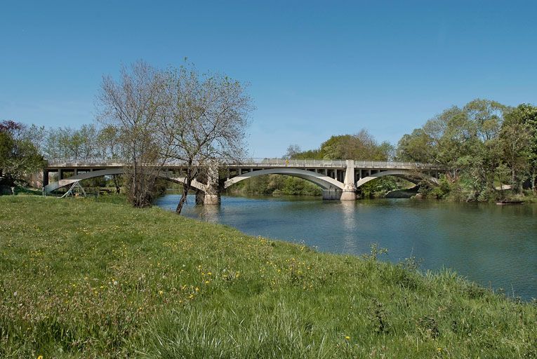 pont routier de Pont-Seille ; pont de Sermoyer (la Seille canalisée)
