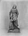 groupe sculpté : l'Education de la Vierge