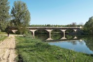 pont routier de Ratenelle (la Seille canalisée)
