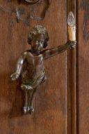 paire d'angelots-luminaires d'applique