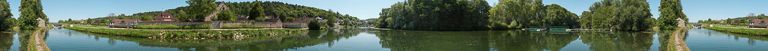 barrage à clapets de Mailly-la-Ville (canal du Nivernais)