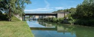 pont routier isolé (canal de Bourgogne)